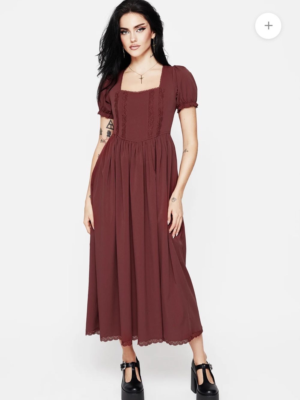 NWT Disturbia Darya Corset Midaxi Dress